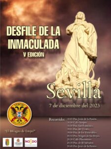 V Edición del Desfile de la Inmaculada por el Tercio de Olivares