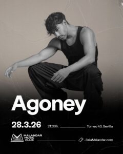 Agoney – Sala Malandar Sevilla 2026