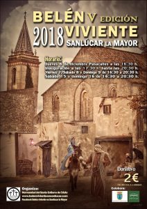Belén viviente de Sanlúcar la Mayor 2018