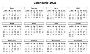 Calendario laboral para 2021 en Andalucia y España