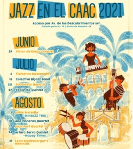 JAZZ EN EL CAAC. CONCIERTOS – VERANO 2021