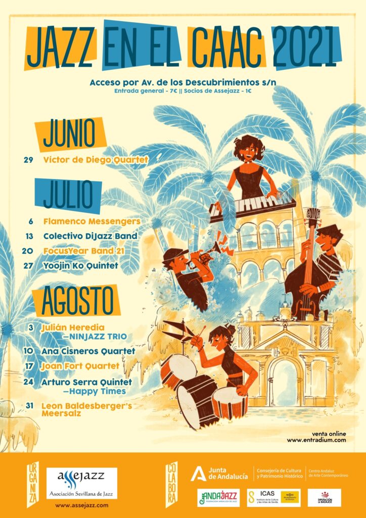 JAZZ IN THE CAAC. CONCERTS - SUMMER 2021