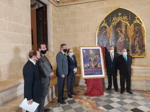 Llegada de el Heraldo y los Reyes Magos  en globo aerostático a Sevilla