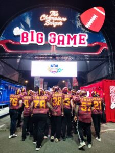 Los Sevilla Linces convierten The Champions Burger en Dos Hermanas (Sevilla) en un auténtico “Big Game”