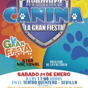 Aventura Canina Cachorros en Acción – Teatro Quintero