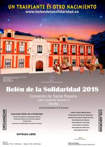Belén de la Solidaridad Alcer Giralda. Navidad Sevilla 2018