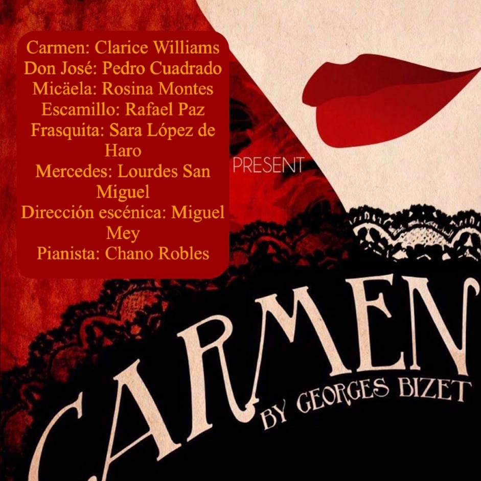 Carmen de Spaniard Opera Underground. Seville. Teatro de Triana.