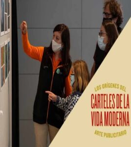 Mira, desea, compra. Visita en familia a la exposición: Carteles de la vida moderna. Los orígenes del arte publicitario. CaixaForum Sevilla.