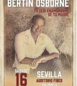 Concierto Bertín Osborne Sevilla 2019. Fibes