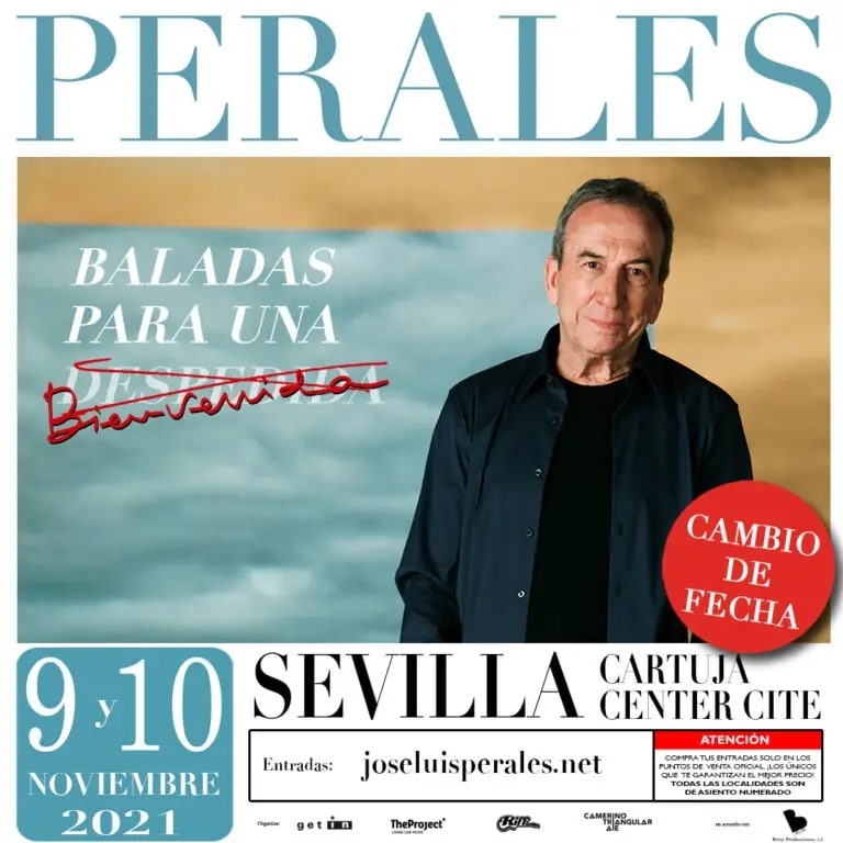 José Luis Perales - BALADAS FOR DISMISSAL. Cartuja Center, Seville.