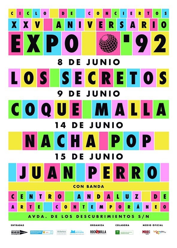 Ciclo de Conciertos por el 25 aniversario de la Expo'92 en el Centro Andaluz de Arte Contemporáneo. Monasterio de la Cartuja. CAAC, Sevilla