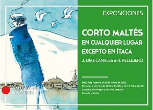 Exposición «Corto Maltés. En cualquier lugar excepto en Itaca» Fundación Unicaja – Sevilla