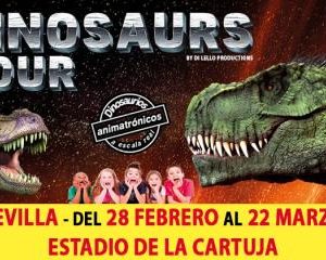 Exposición dinosaurios en Sevilla