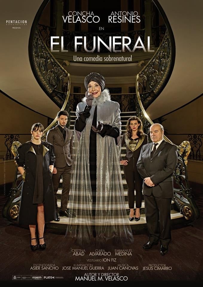 Theater. "El Funeral". Concha Velasco - Lope de Vega Theatre. Seville