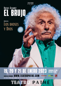 LOS DIOSES Y DIOS, Rafael Álvarez EL BRUJO. Teatro Pathé, Sevilla.