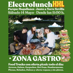Festival ElectroLunch XXL. Parc de Magellan, Sevilla