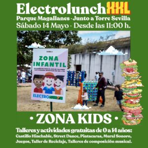 Festival ElectroLunch XXL. Parque Magallanes, Sevilla