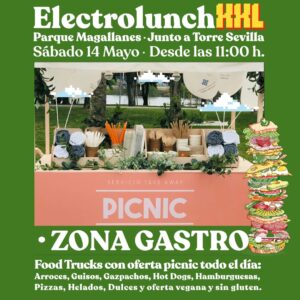 Festival ElectroLunch XXL. Parc de Magellan, Sevilla