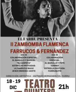 II Zambomba Farruco & Fernández en el Teatro Quintero de Sevilla