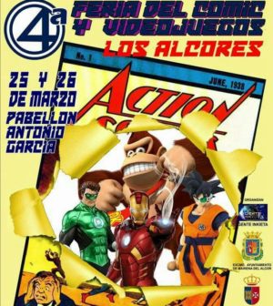 Feria del cómic y videojuegos "Los Alcores" 2017. En Mairena Del Alcor
