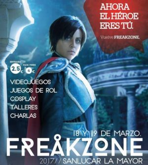 Salón del Manga 'Freakzone' 2017 en Sanlúcar la Mayor