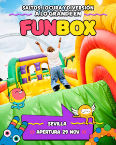 FUNBOX, el Parque Hinchable más grande del mundo en Sevilla