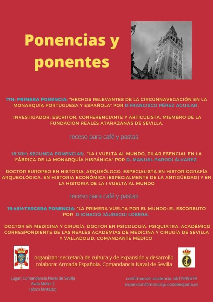 II Jornadas de Historia y Monarquía. La monarquía española en la ruta de Elcano y Magallanes