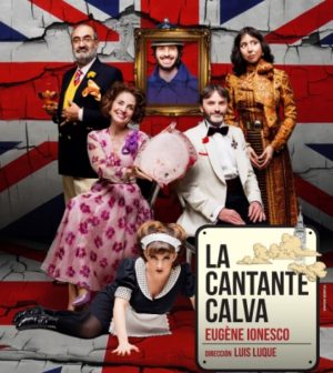 "La Cantante calva" von Eugene Ionesco. Fernando Tejero am Teatro Lope de Vega, Sevilla