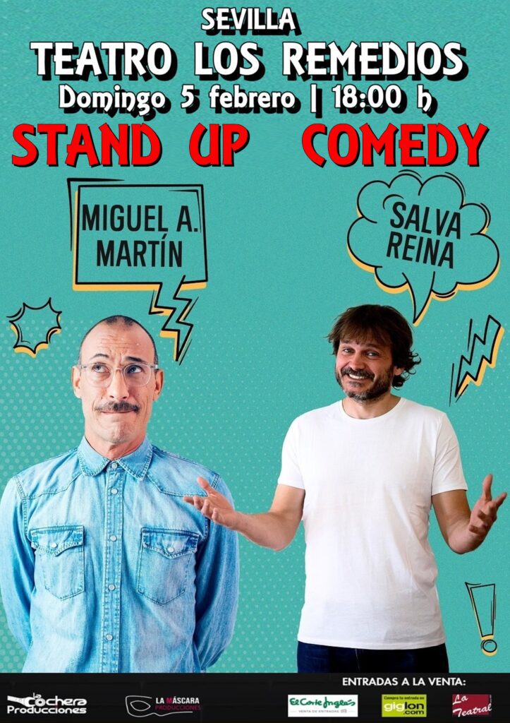 The Comedy Garage: Miguel A. Martin & Salva Reina