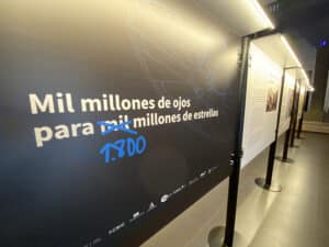MIL MILLONES DE OJOS PARA 1.800 MILLONES DE ESTRELLAS – CASA DE LA CIENCIA DEL CSIC. Sevilla