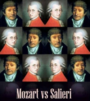 Mozart vs Salieri. Teatro Duque-La Imperdible, Sevilla