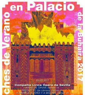 Noches de Verano en el Palacio de la Buhaira. Sevilla, 2017