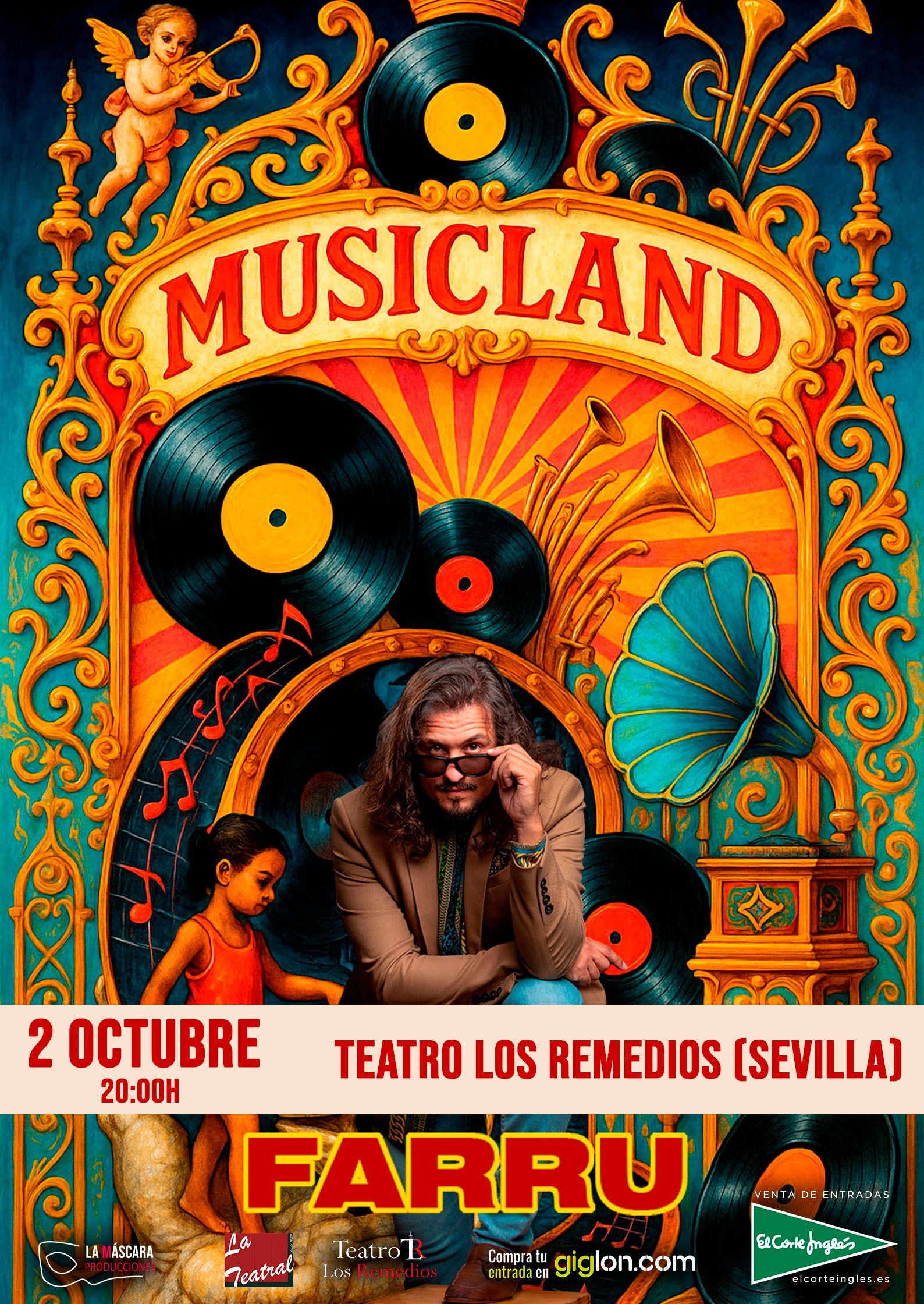 Musicland - Teatro Los Remedios Sevilla 2026
