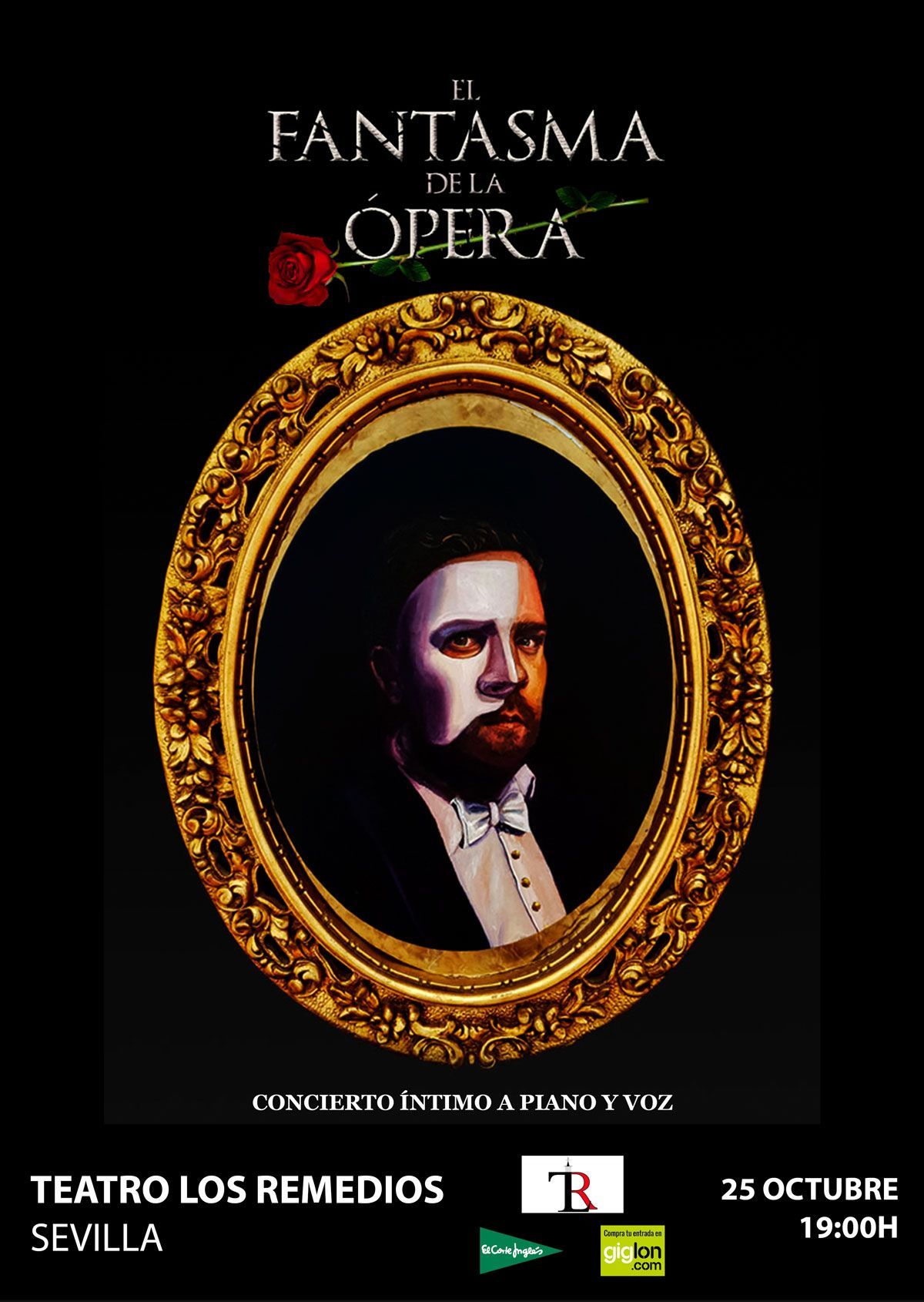 El Fantasma de la Ópera - Teatro Los Remedios Sevilla 2026