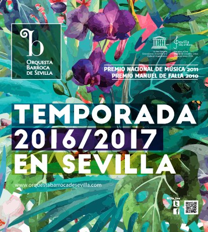 Orquesta Barroca de Sevilla - Programación 2016-2017