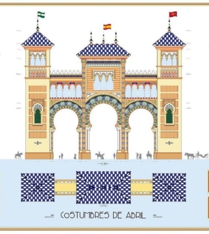 April Fair in Seville 2024. From 14 to the 20 April