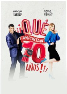 ¡QUÉ IMPORTAN 10 AÑOS!, Andoni Ferreño y Carla Hidalgo en el Teatro Quintero de Sevilla