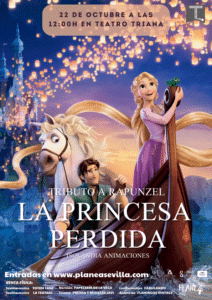 La Princesa Perdida – Tributo a Rapunzel – Sevilla. El Teatro de Triana
