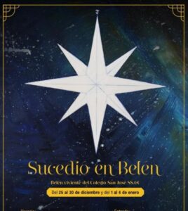 Belén viviente del colegio Padres Blancos, Sevilla. Sucedió en Belén.