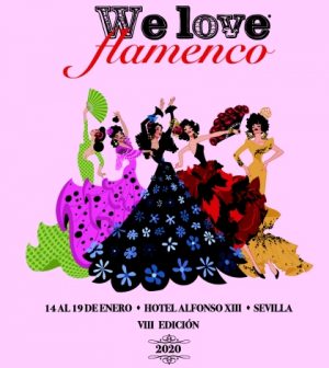 We Love Flamenco. Pasarela de moda flamenca. Desfiles y Programa 2020.